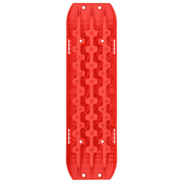 Placă de tracțiune 2 pcs Roșu 106 x 30,5 x 7 cm Nailon întărit WALTI