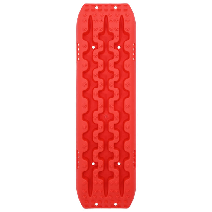 Placă de tracțiune 2 pcs Roșu 106 x 30,5 x 7 cm Nailon întărit WALTI