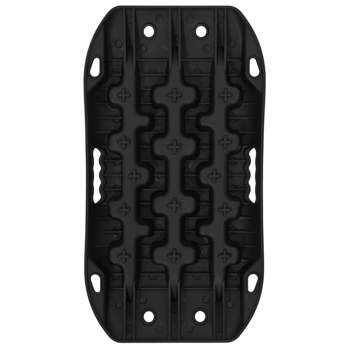 Placă de tracțiune 2 pcs Negru 57,5x30,5x5,5 cm Nailon întărit WALTI
