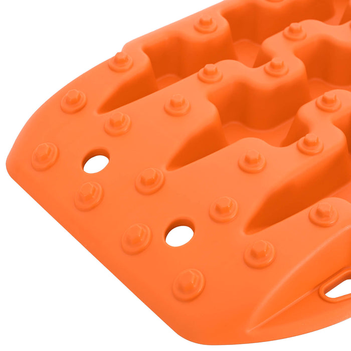 Placă de tracțiune 2 pcs Portocaliu 57,5x30,5x5,5 cm WALTI
