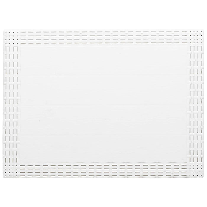 Set de lounge cu pernă 3 pcs Alb PP - WALTI WALTI