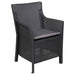 Set de lounge cu pernă 3 pcs Antracit PP - WALTI WALTI