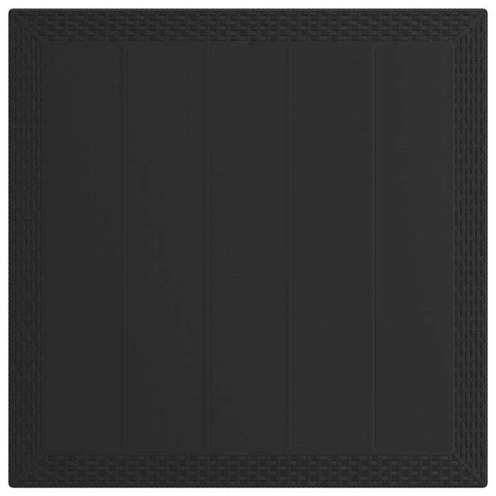 Set de masă pentru grădină cu pernă 3 pcs Antracit PP - WALTI WALTI
