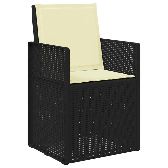Set de masă pentru grădină cu pernă 5 pcs Antracit și crem PP - WALTI WALTI