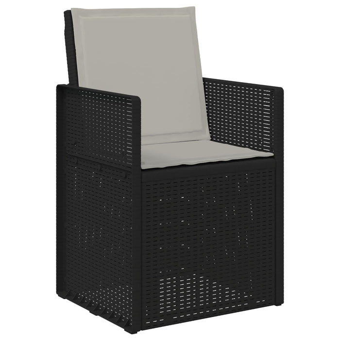 Set de masă pentru grădină 5 pcs Antracit, Gri deschis PP - WALTI WALTI