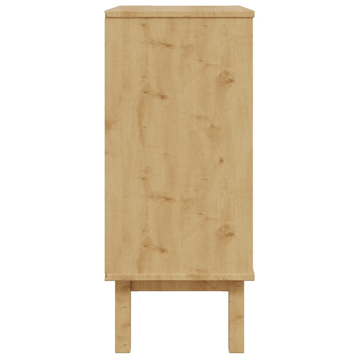 Comodă cu sertare cu sertar OTTA Negru 76,5 x 39,5 x 90 cm - WALTI WALTI