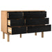 Dulap cu sertare cu sertar OTTA Negru 111 x 43 x 73,5 cm - WALTI WALTI