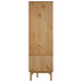 Dulap cu sertar OTTA Negru 76,5 x 53 x 172 cm Lemn masiv de pin - WALTI WALTI