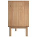 Bufet OTTA Negru 113,5 x 43 x 73 cm Lemn masiv de pin - WALTI WALTI