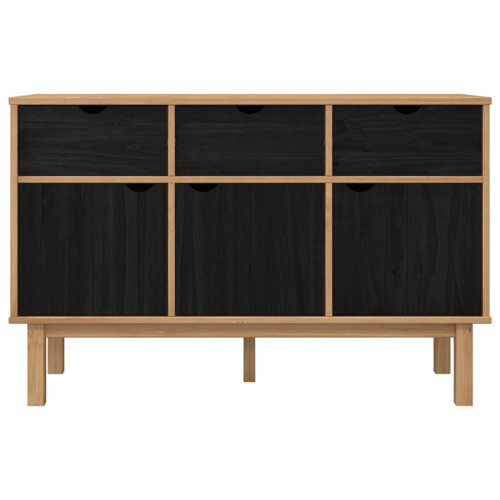 Bufet OTTA Maro și negru 114 x 43 x 73,5 cm - WALTI WALTI