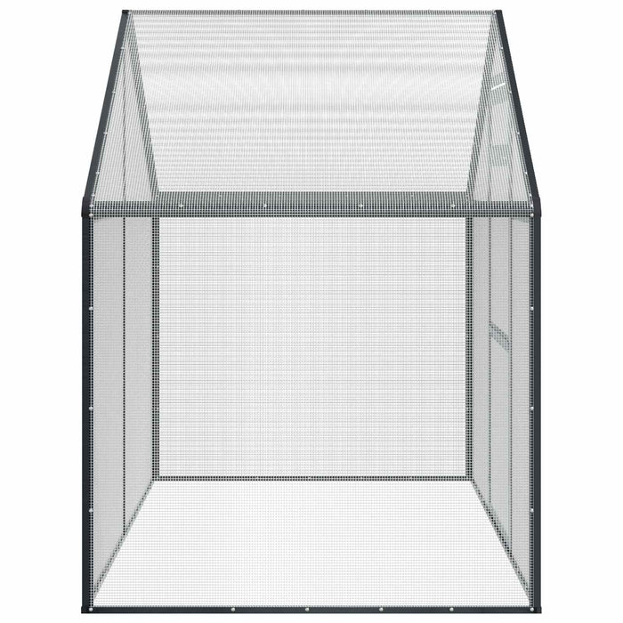 Cușcă pentru păsări Antracit 181,5 x 110,5 x 173,5 cm - WALTI WALTI