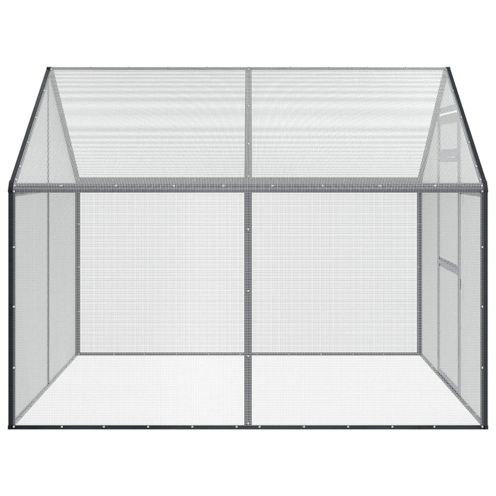 Cușcă pentru păsări Antracit 181,5 x 221 x 173,5 cm - WALTI WALTI