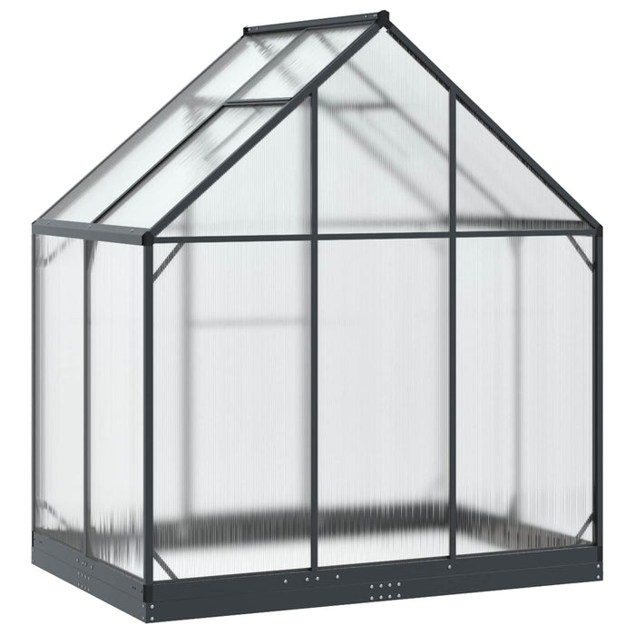 Seră de grădină cu ușă cu blocare Antracit 183,5 x 123 x 207 cm - WALTI WALTI