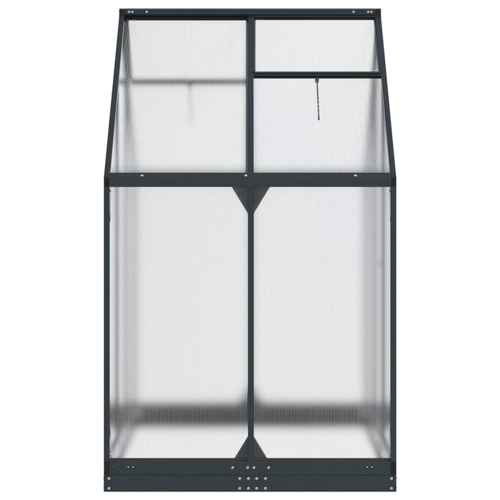 Seră de grădină cu ușă cu blocare Antracit 183,5 x 123 x 207 cm - WALTI WALTI