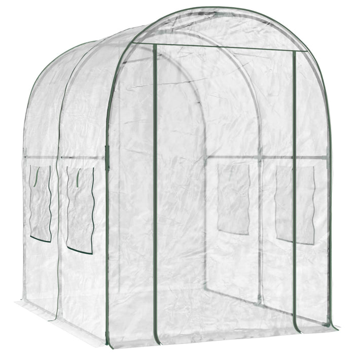 Seră cu Cadru 160 x 200 x 192,5 cm PVC Transparent - WALTI WALTI