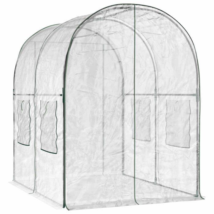 Seră cu Cadru 160 x 200 x 192,5 cm PVC Transparent - WALTI WALTI