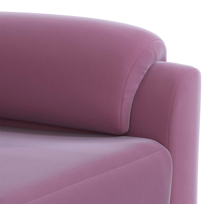 Set de canapea 2 pcs Violet Catifea WALTI