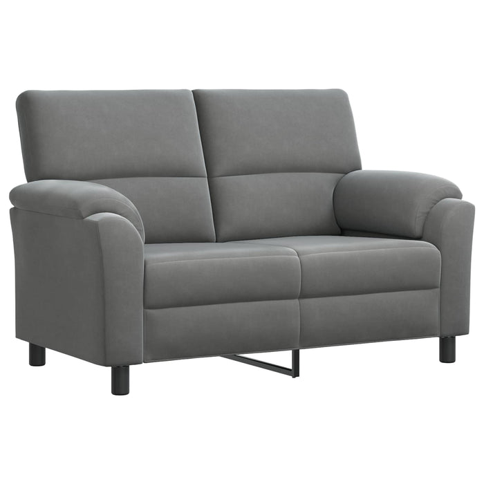 Set de canapea 2 pcs Gri închis Catifea WALTI