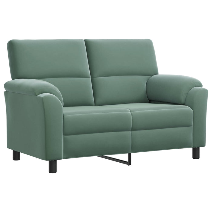 Set de canapea 2 pcs Verde Mării Catifea WALTI