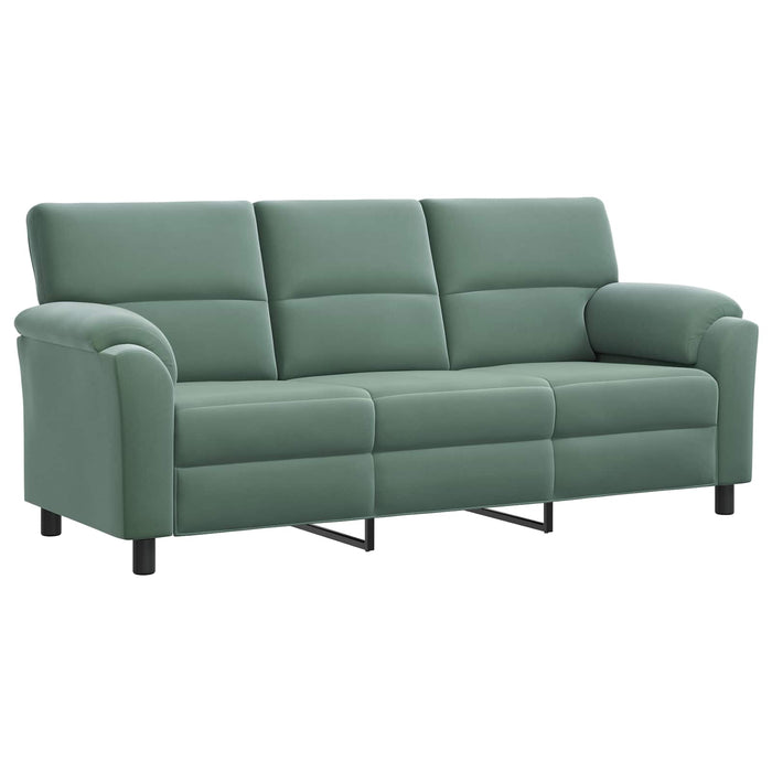 Set de canapea 2 pcs Verde Mării Catifea WALTI