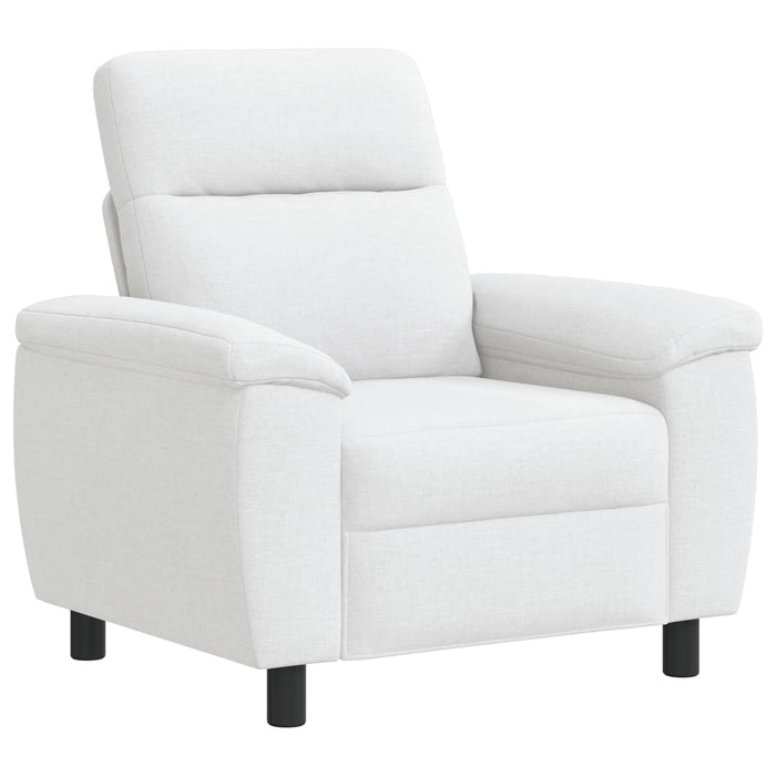 Set de canapea 2 pcs Alb Țesătură WALTI