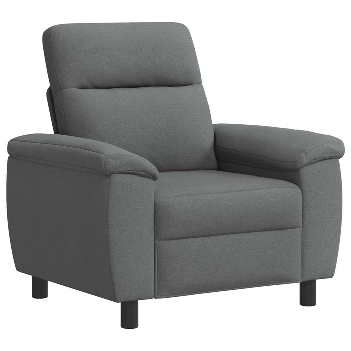 Set de canapea 2 pcs Gri închis Țesătură WALTI