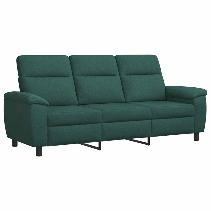 Set de canapea 2 pcs Verde închis Țesătură WALTI
