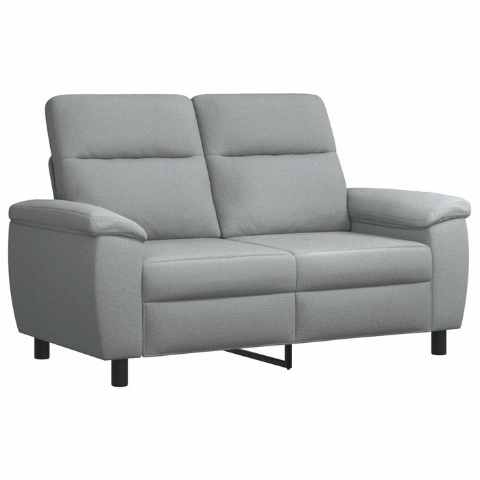 Set de canapea 3 pcs Gri deschis Țesătură WALTI