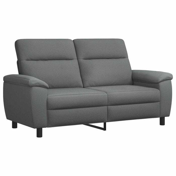 Set de canapea 3 pcs Gri închis Țesătură WALTI