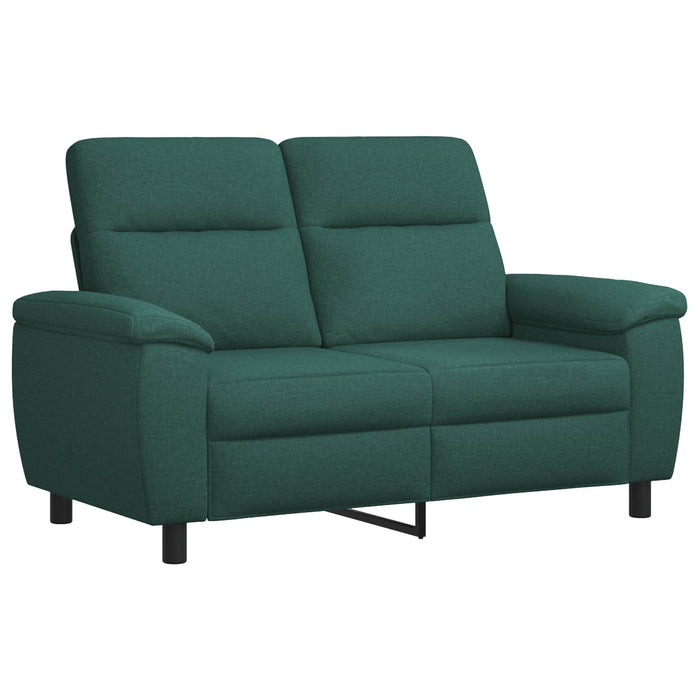 Set de canapea 2 pcs Verde închis Țesătură WALTI
