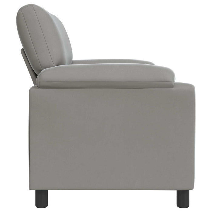 Canapea Gri deschis 94 x 85 x 93 cm Catifea WALTI