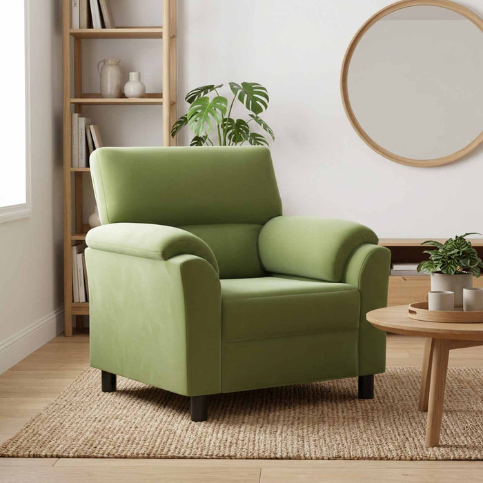 Canapea Verde deschis 94 x 85 x 93 cm Catifea WALTI