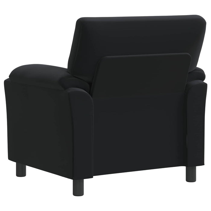 Canapea Negru 94 x 85 x 93 cm Catifea WALTI
