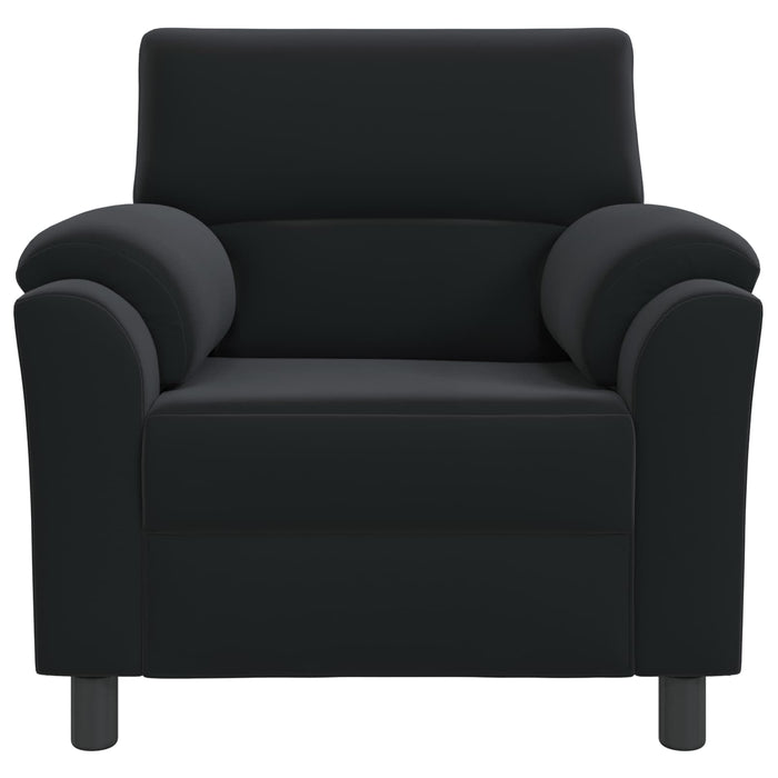 Canapea Negru 94 x 85 x 93 cm Catifea WALTI
