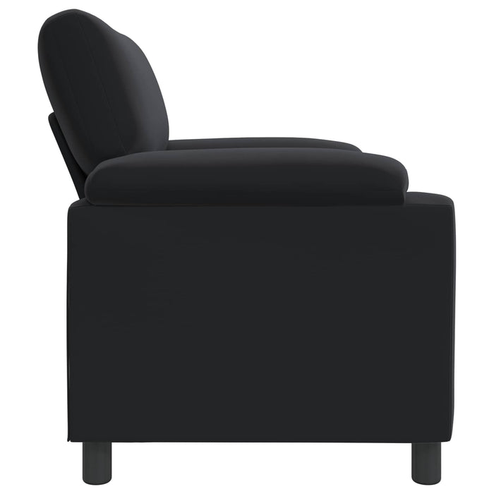 Canapea Negru 94 x 85 x 93 cm Catifea WALTI