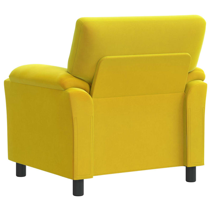 Canapea Galben 94 x 85 x 93 cm Catifea WALTI