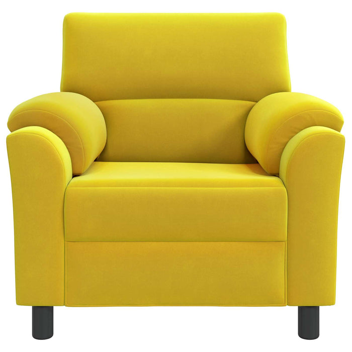 Canapea Galben 94 x 85 x 93 cm Catifea WALTI