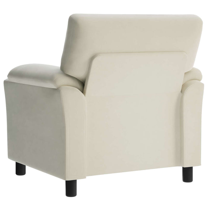 Canapea Crem 94 x 85 x 93 cm Catifea - WALTI WALTI