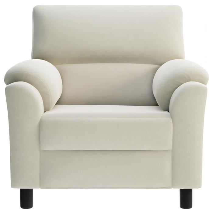Canapea Crem 94 x 85 x 93 cm Catifea - WALTI WALTI