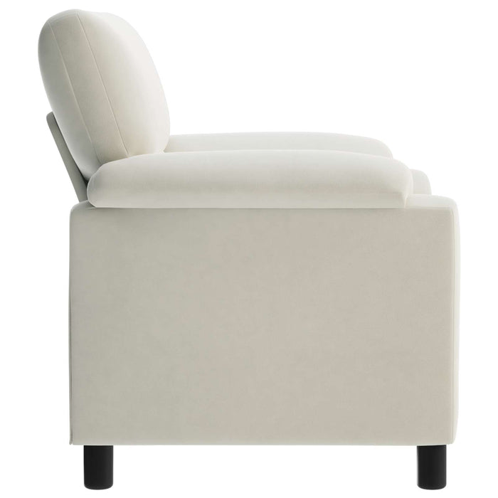 Canapea Crem 94 x 85 x 93 cm Catifea - WALTI WALTI