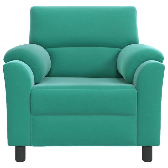Canapea Turcoaz 94 x 85 x 93 cm Catifea WALTI