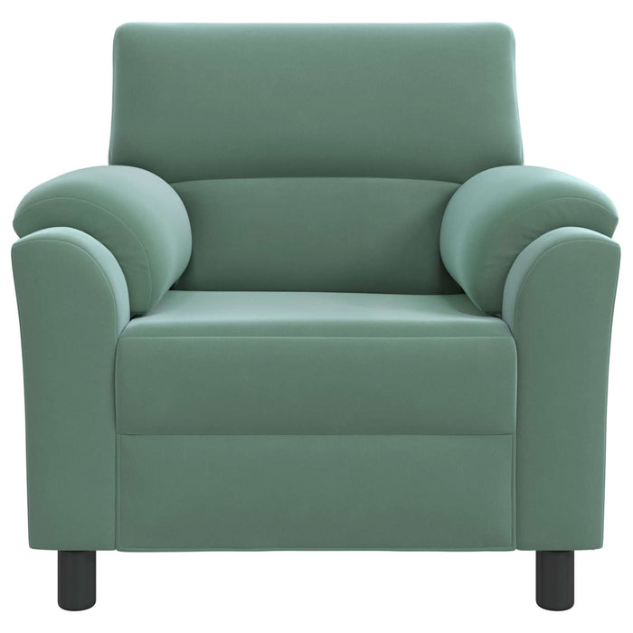 Canapea Verde Mării 94 x 85 x 93 cm Catifea WALTI