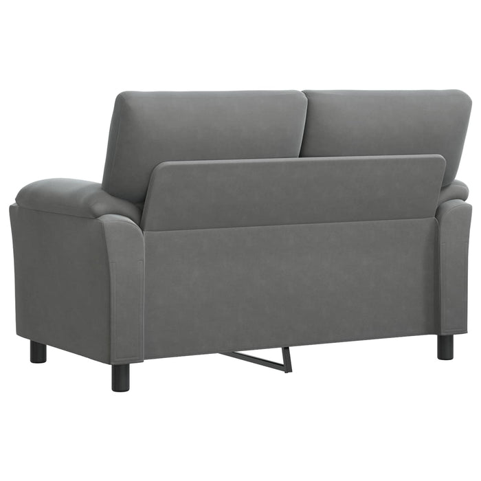 Canapea Gri închis 154 x 85 x 93 cm Catifea WALTI