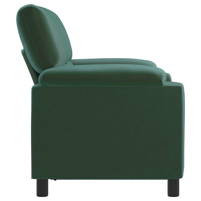Canapea Verde închis 154 x 85 x 93 cm Catifea WALTI