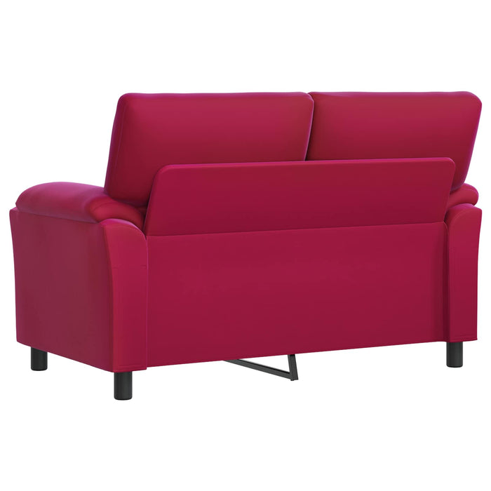 Canapea Roșu Vin 154 x 85 x 93 cm Catifea WALTI