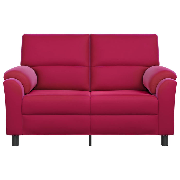 Canapea Roșu Vin 154 x 85 x 93 cm Catifea WALTI