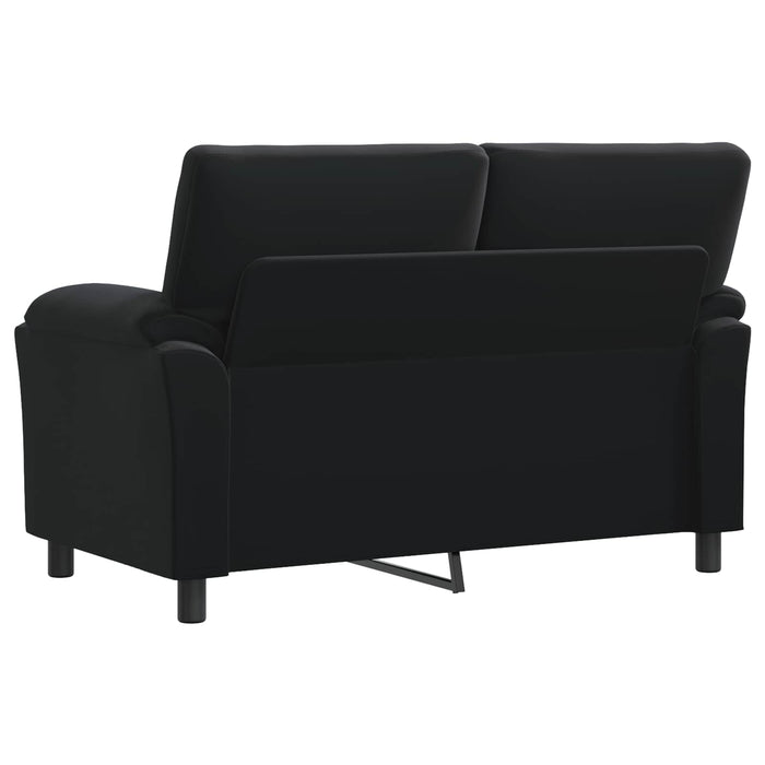 Canapea Negru 154 x 85 x 93 cm Catifea WALTI