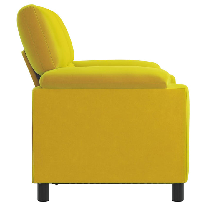 Canapea Galben 154 x 85 x 93 cm Catifea WALTI