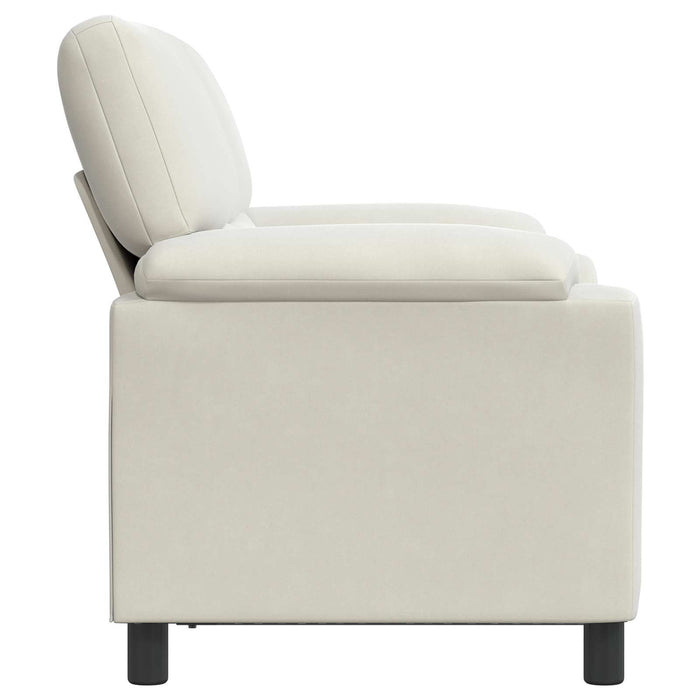 Canapea Crem 154 x 85 x 93 cm Catifea WALTI