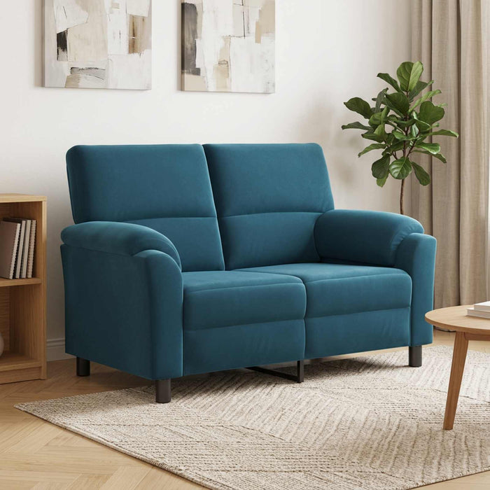 Canapea albastru 154 x 85 x 93 cm Catifea WALTI